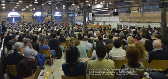 Venezia, Aula Magna Università Ca' Foscari, Aprile 2013