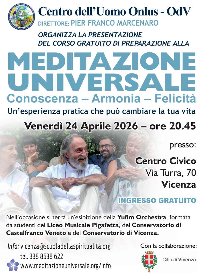 MEDITAZIONE UNIVERSALE - Vicenza